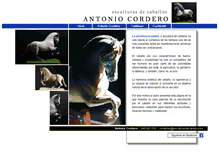 Tablet Screenshot of esculturasdecaballos.com